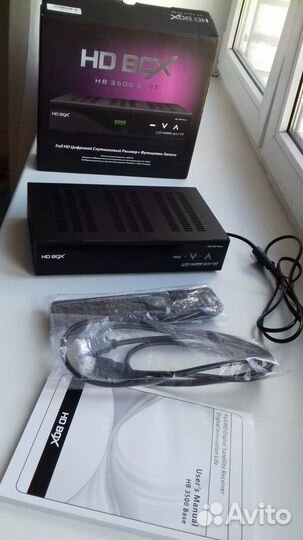 Спутниковый ресивер тюнер медиа приставка hd box