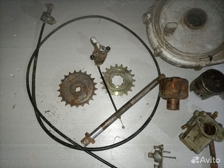 На мото иж