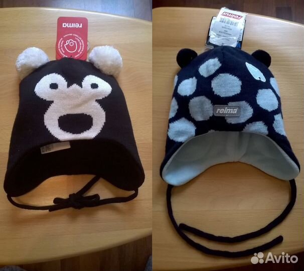 Новые зимние шапки на флисе 46 48 50 Рейма