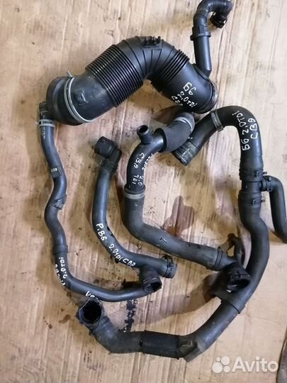 Шланги патрубки Пассат Б6 2.0 тди cbab