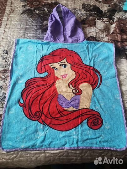 Полотенце-накидка пляжное детское