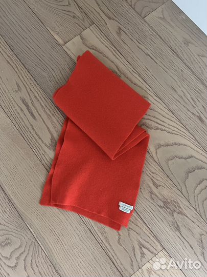 Шарф Benetton красный ангора