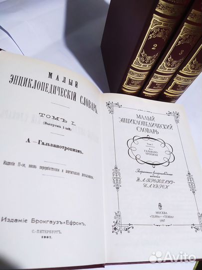 Малый энциклопедический словарь Брокгауза и Ефрона