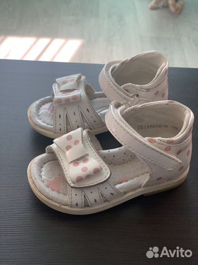 Сандалики для девочки 19