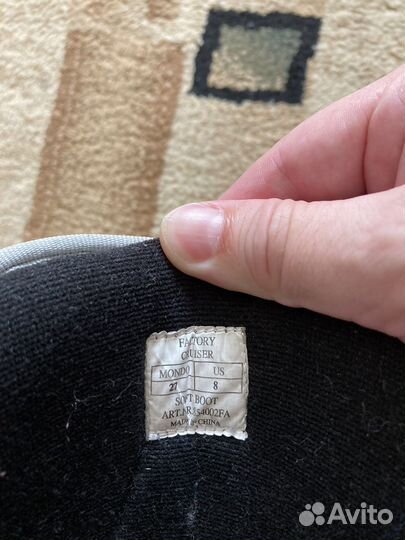 Сноубордические ботинки