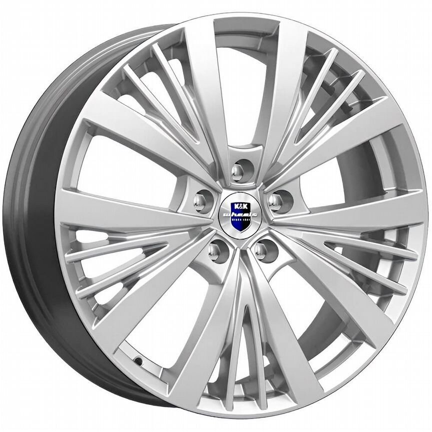 Диски K&K Марвел 7.5x19 5x108 ET50 D63.3 Сильвер