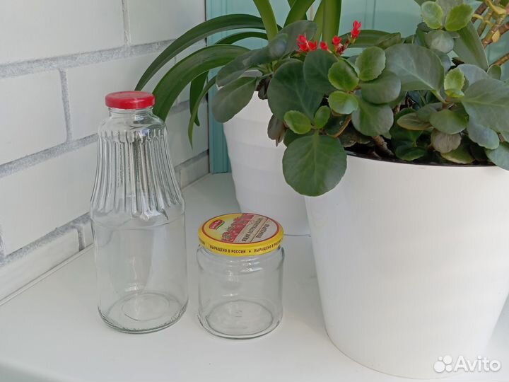 Банки бутылки стеклянные