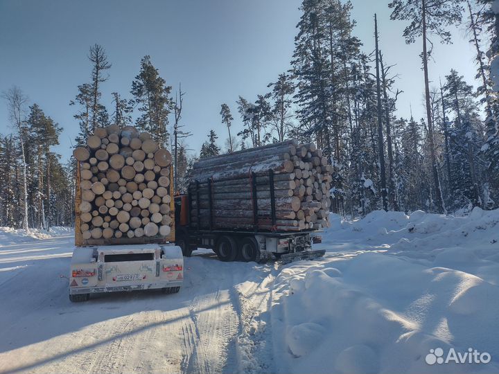 Полуприцеп лесовоз (сортиментовоз) Fruehauf лесовоз, 1999