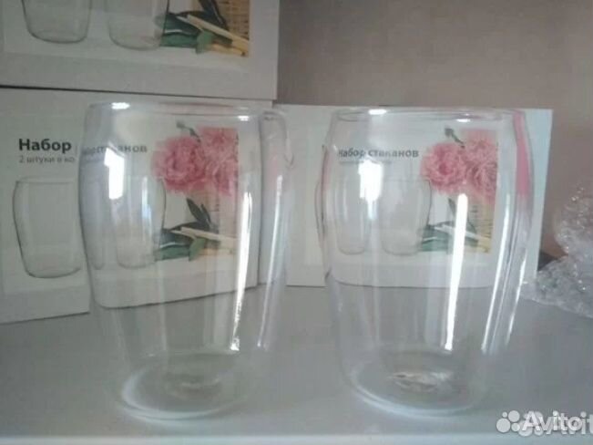 Набор 2 бокала (новый)