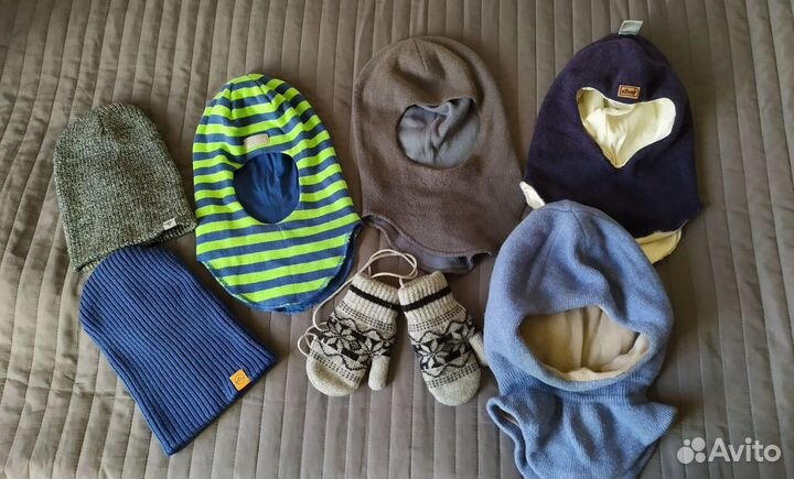 Шлемы/шапки пакетом р46-50 Lassie,Reserved