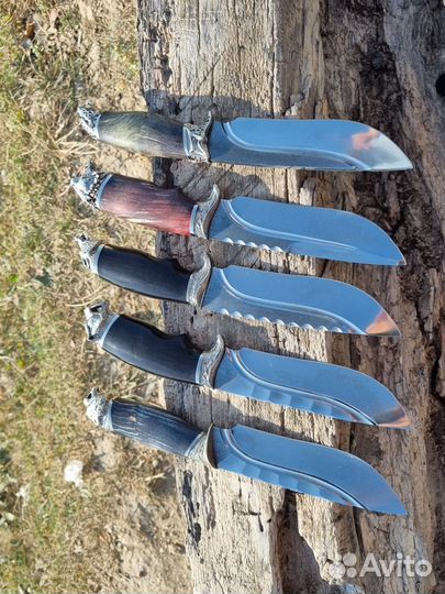 Нож из дамасской стали