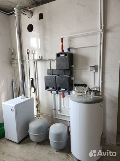 Монтаж отопления, водоснабжения. Тёплый пол