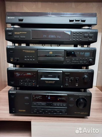 Аудио стойка sony с напольной акустикай cortland