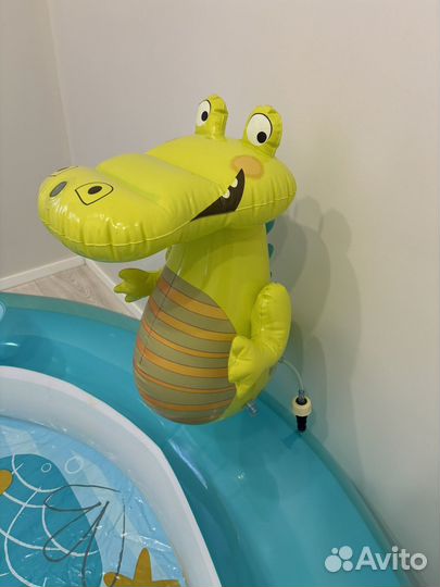Бассейн детский intex игровой центр Аллигатор
