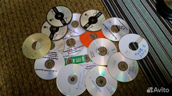 Cd dvd диски с семплами и музыкальными программами