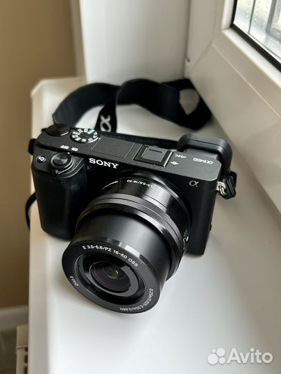 Фотоаппарат Sony Alpha 6400 Kit 16–50 мм F3.5–5.6