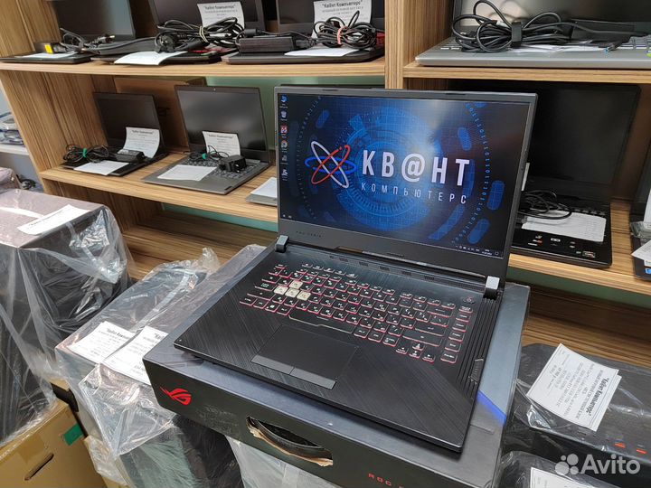 Мощный игровой ноутбук Asus RoG Strix на гарантии