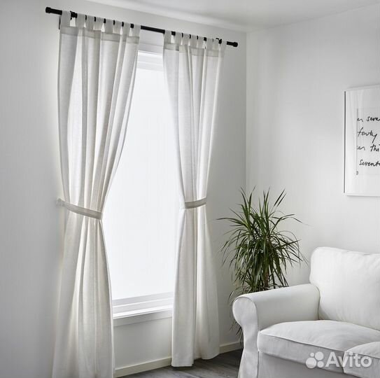 Шторы IKEA Ленда Lenda