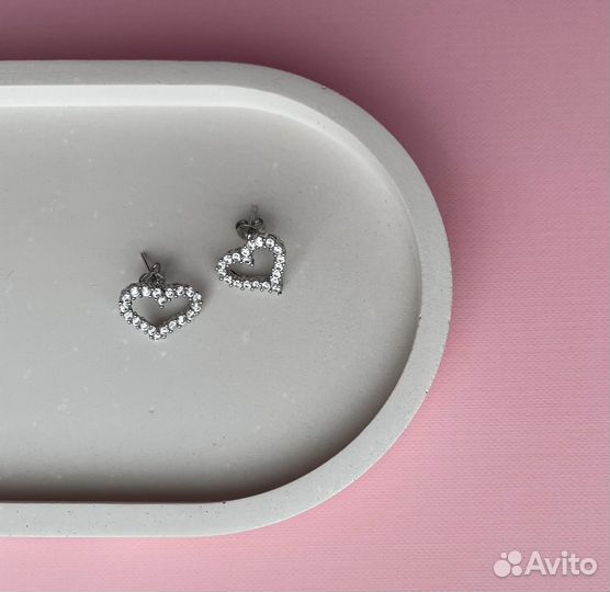 Серебряные серьги