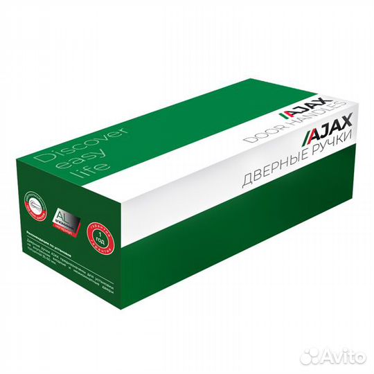 Ручка ajax R.JR54.fusion (fusion JR) SN/CP-3 матов