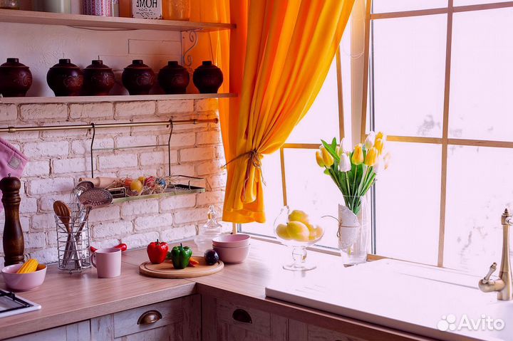 Занавески для кухни