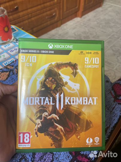 Диск mortal kombat 11