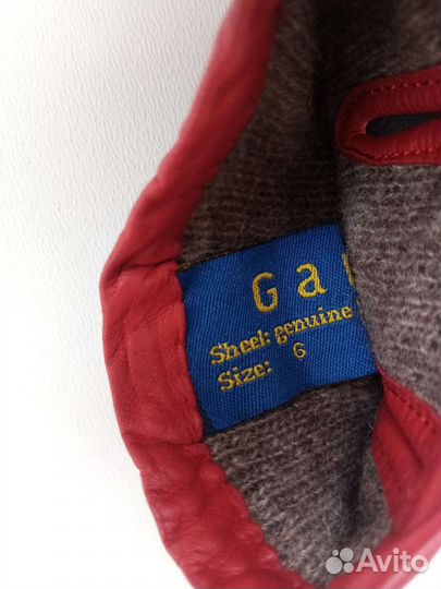 Перчатки Gantes кожаные. В идеальном состоянии