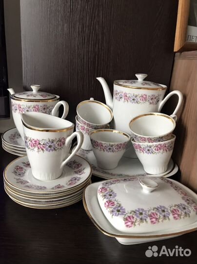 Чайно кофейный сервиз Польша