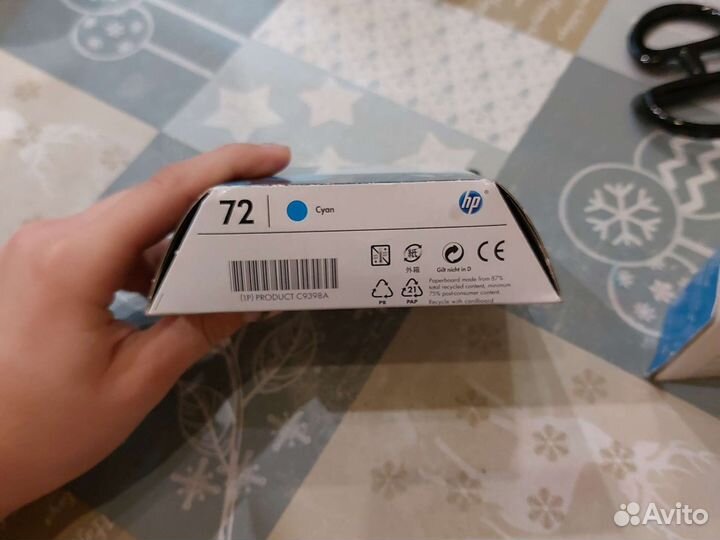 Картридж hp72