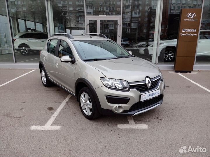 Renault Sandero Stepway 1.6 МТ, 2017, 96 949 км