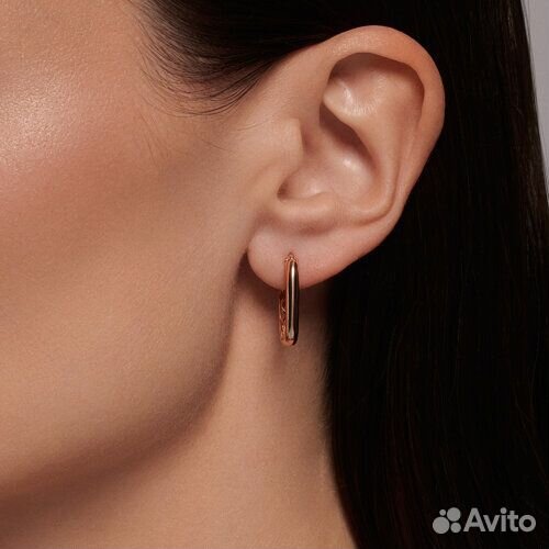 Золотые серьги 029957