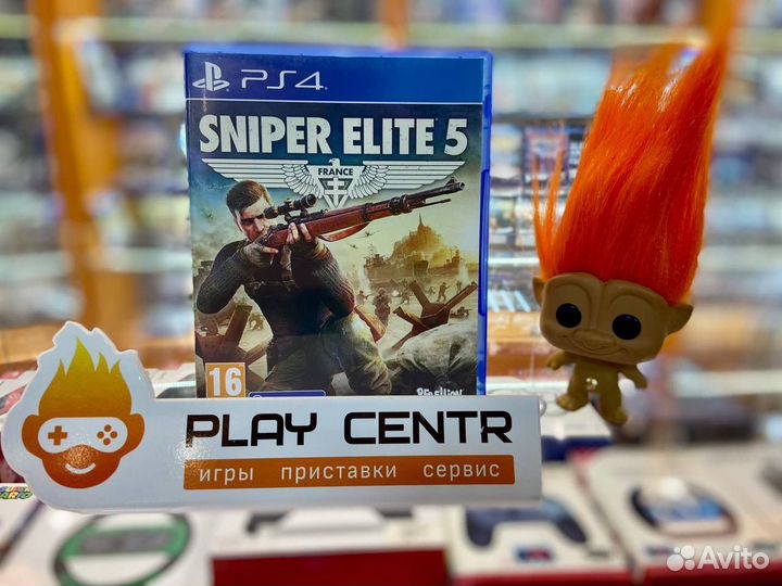 PS4 Sniper Elite 5 б/у