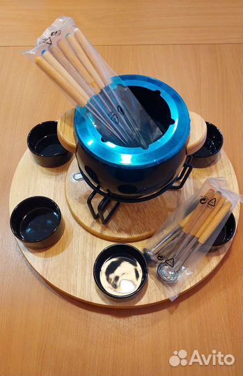 Набор для фондю Gipfel новый 23 предмета