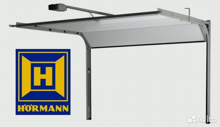 Ворота секционные подъёмные 2,5м*2,275м