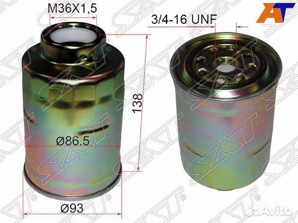 Фильтр топливный mazda CX-7