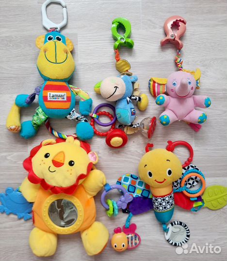 Подвесные игрушки Развивающие игрушки Погремушки