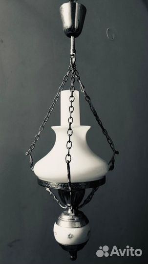 Люстры, светильники, керосинки из СССР