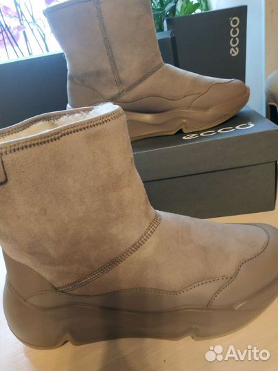 Зимние ботинки ecco
