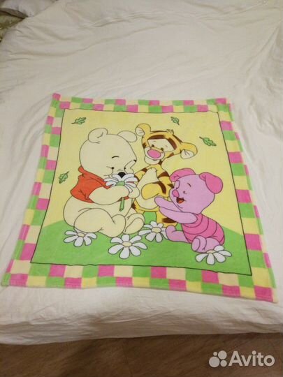 Новый детский плед / новое одеяло с Винни - пухом