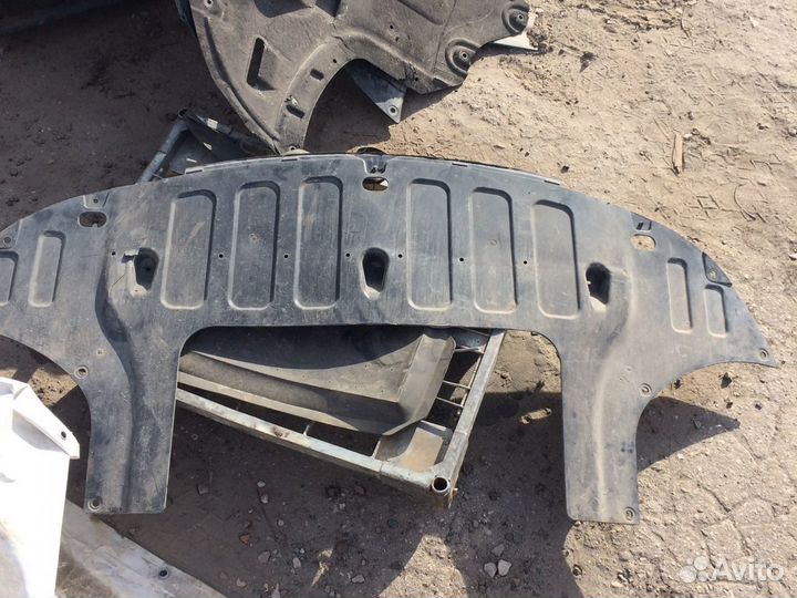 Защита пыльник переднего бампера Kia Rio 4