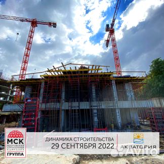 Ход строительства ЖК «Акватория» 4 квартал 2022