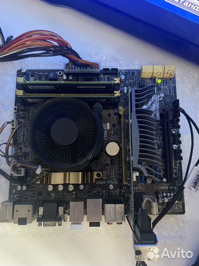 H87M-PRO +i5 4670,8gb ram