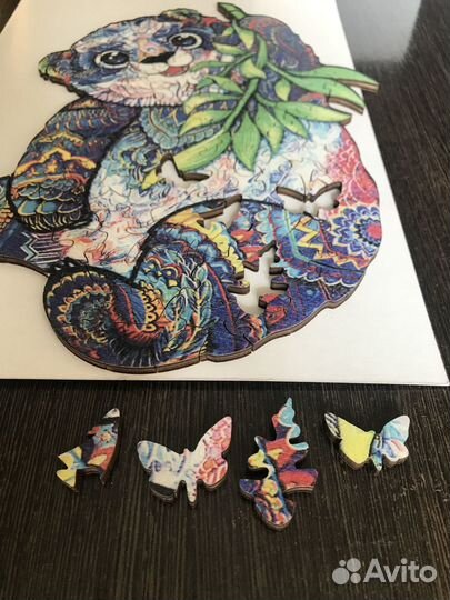 Деревянные пазлы фигурные