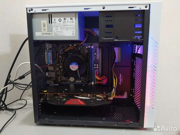 Игровой пк Intel Core i5, RX 470, SSD