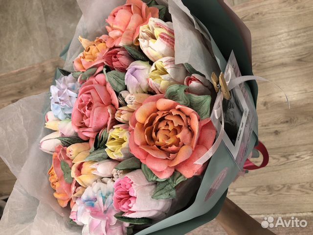 Букеты/цветы из зефира