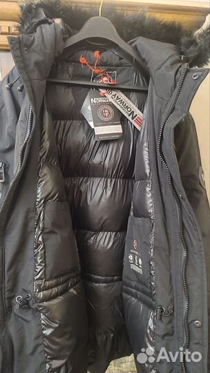 Norway geographical зимняя парка на пуху58-60.xxxL