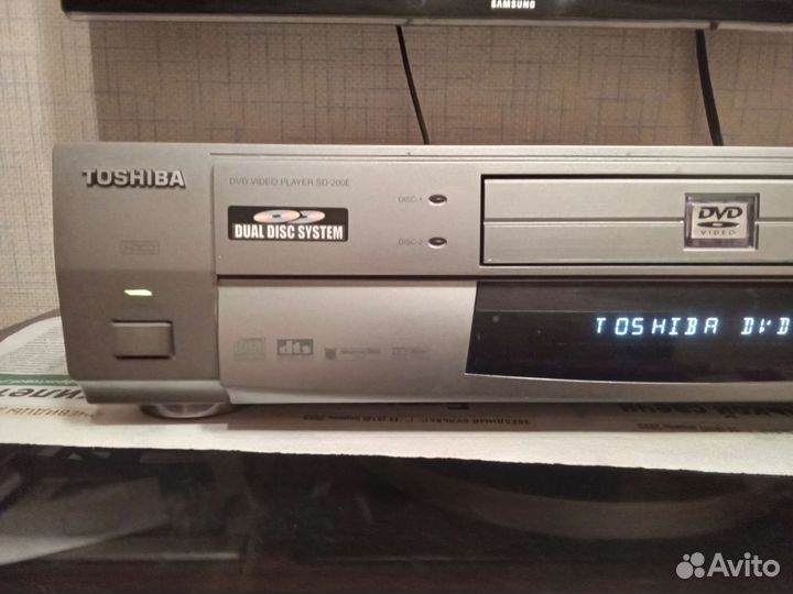 Toshiba двд видео плеер SD 200 EE торг