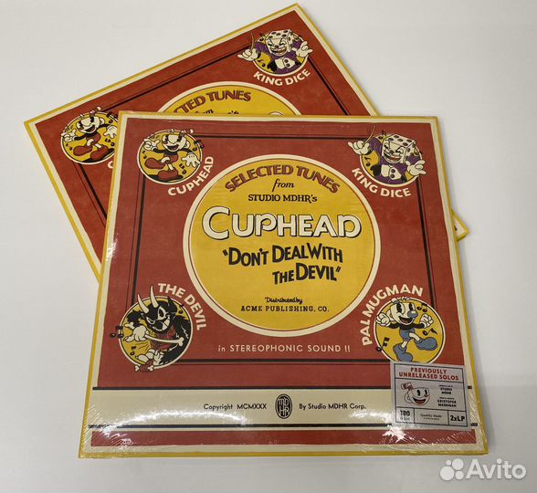 Cuphead - Don't Deal With The Devil 2xLP