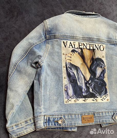 Джинсовая куртка для девочки