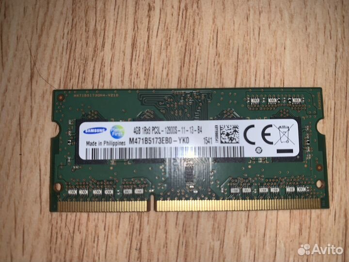 Планка памяти Samsung PC3L 4gb